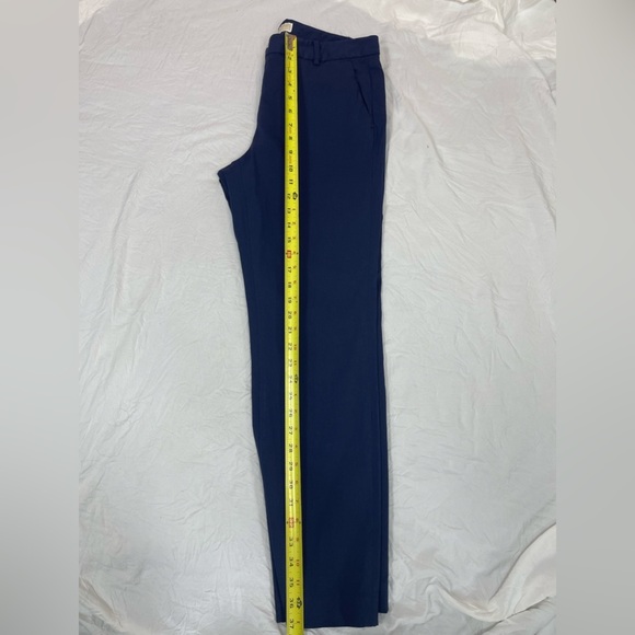 Michael By Michael Kors dark blue stretch mid rise ankle pant’s trousers size 8 - Picture 13 of 16